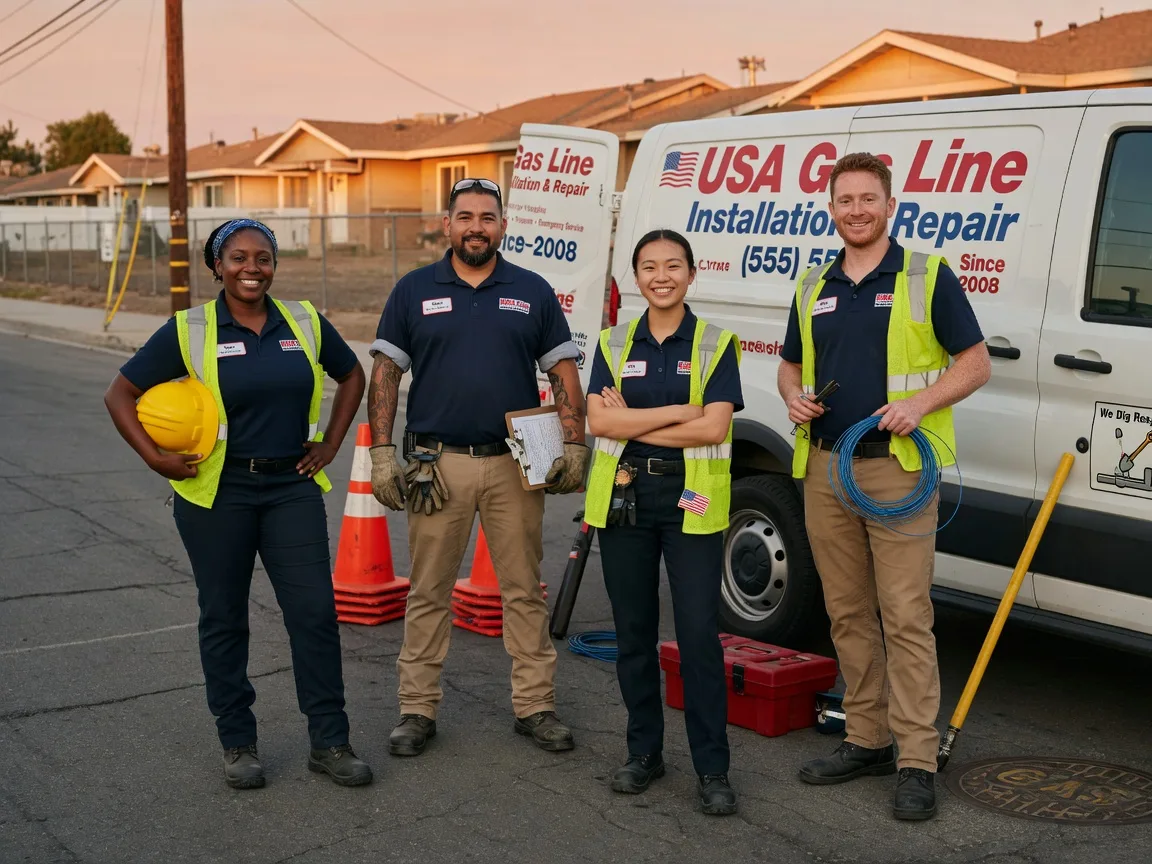 Gas Line Installation company in Grand Forks, ND